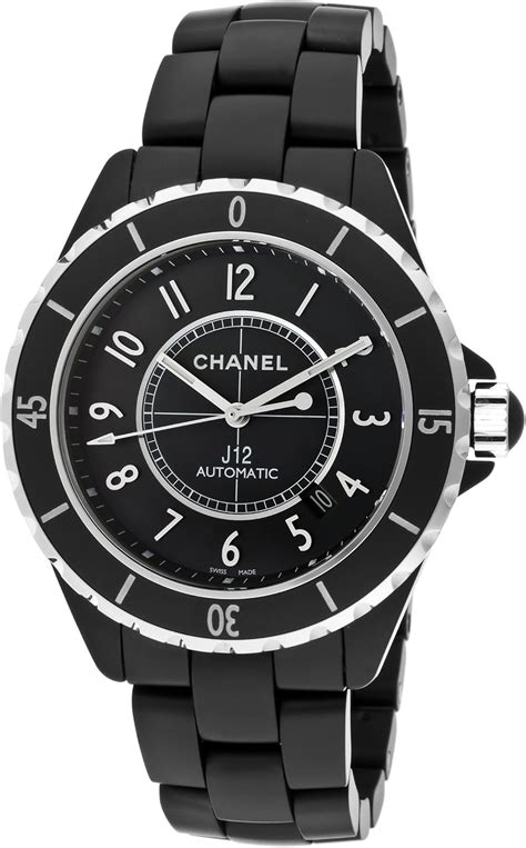 chanel j12 black replica|chanel watch j12 price.